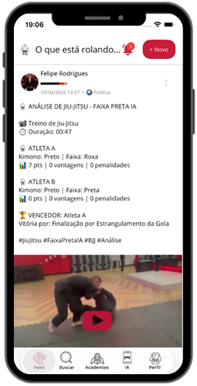 Jiu-Jitsu App – social feed, BJJ GPT and video analysis